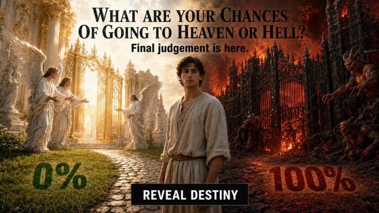 What Are Your Chances Of Going To Heaven Or Hell?